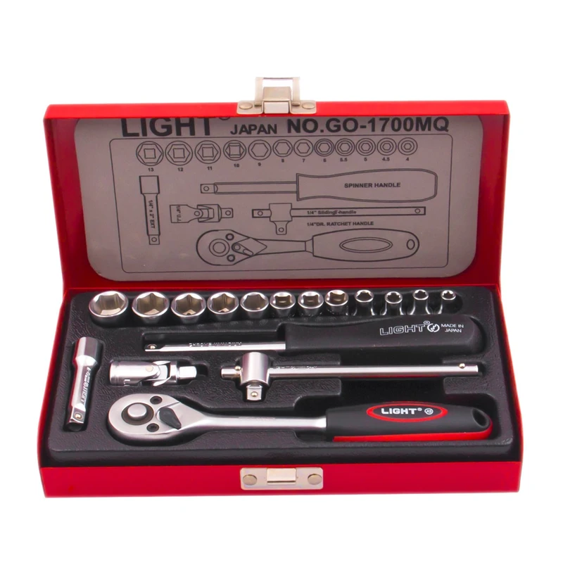 جعبه بکس 17 پارچه 1-4 لایت مدل GO-1700-MQ