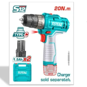 دریل شارژی 12 ولت توتال مدل TDLI12202