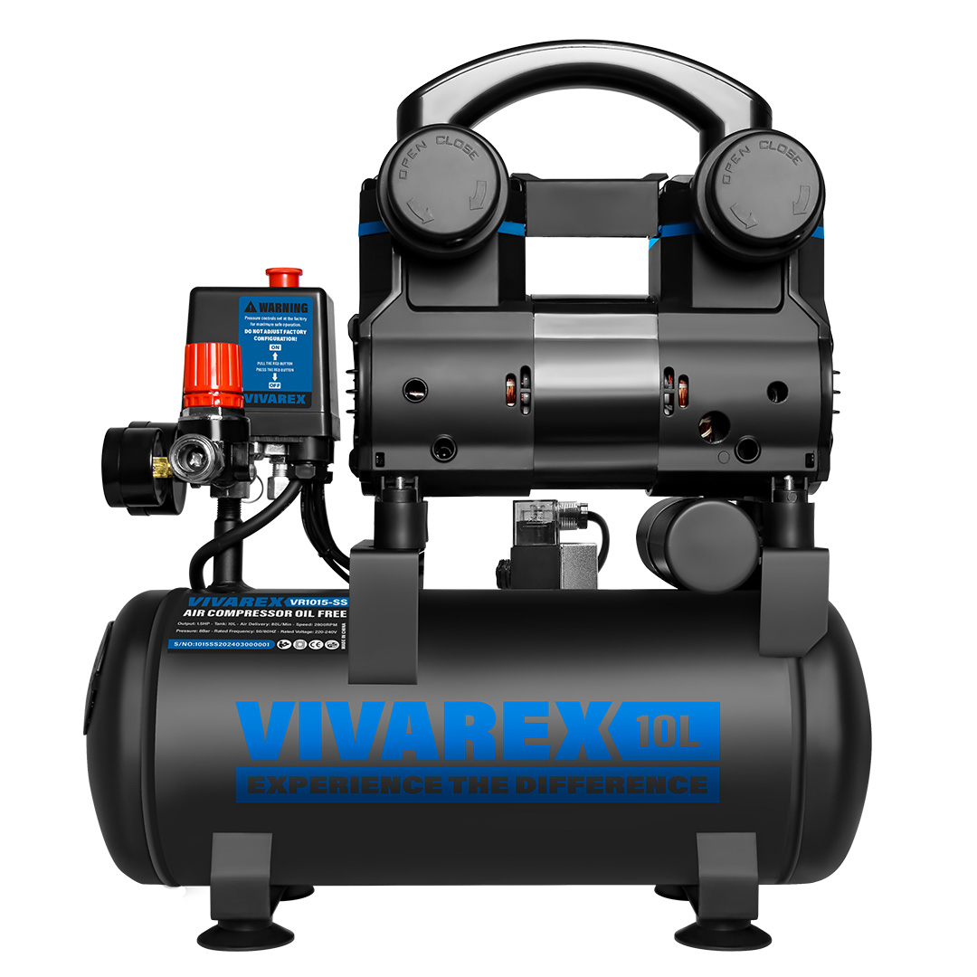 کمپرسور 10 لیتری سایلنت ویوارکس مدل VR1015 1 کمپرسور 10 لیتری سایلنت ویوارکس مدل VR1015