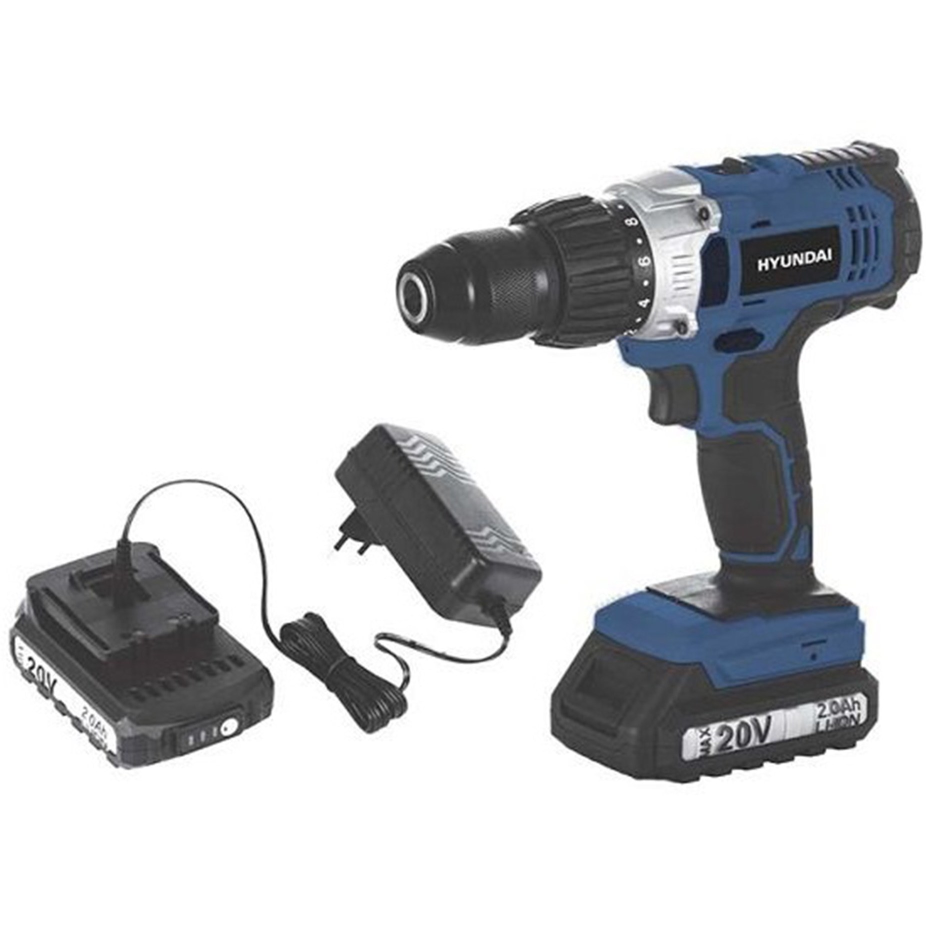 دریل شارژی چکشی هیوندای مدل HP203-L 3 دریل شارژی چکشی هیوندای مدل HP203-L - تصویر 3